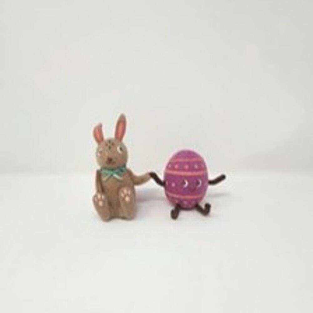 Bunny & Easter Egg Felt Easter Duo Set